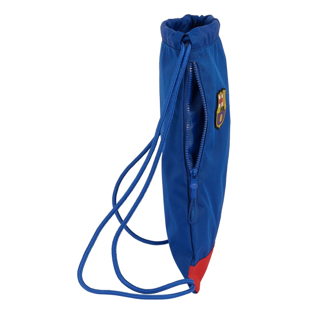 Σχολική Τσάντα με Σχοινιά F.C. Barcelona Μπλε Μπορντό 35 x 40 x 1 cm