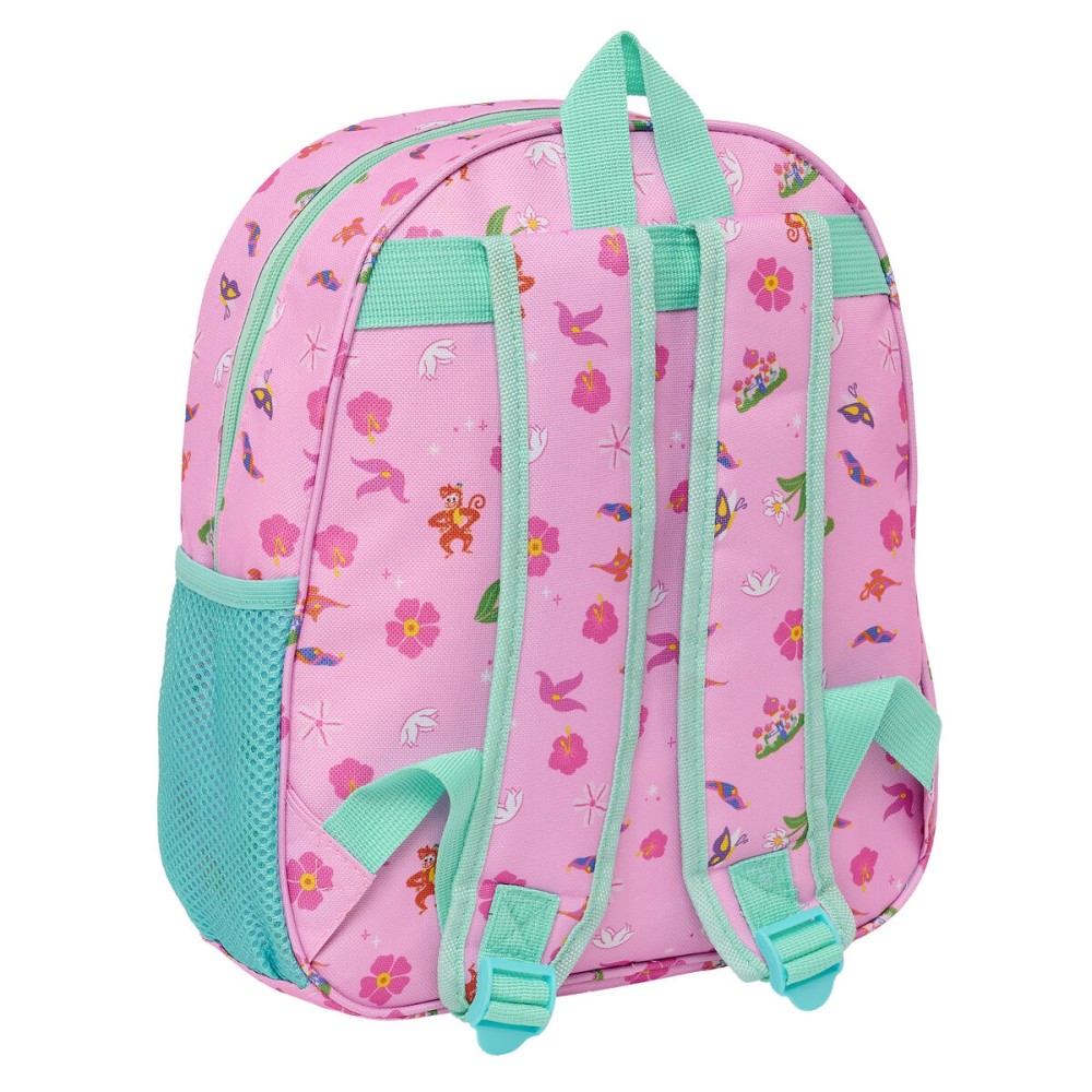 Παιδική Τσάντα 3D Disney Princess Jasmine Ροζ 27 x 33 x 10 cm