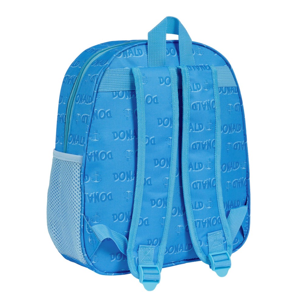 Παιδική Τσάντα 3D Donald Μπλε 27 x 33 x 10 cm
