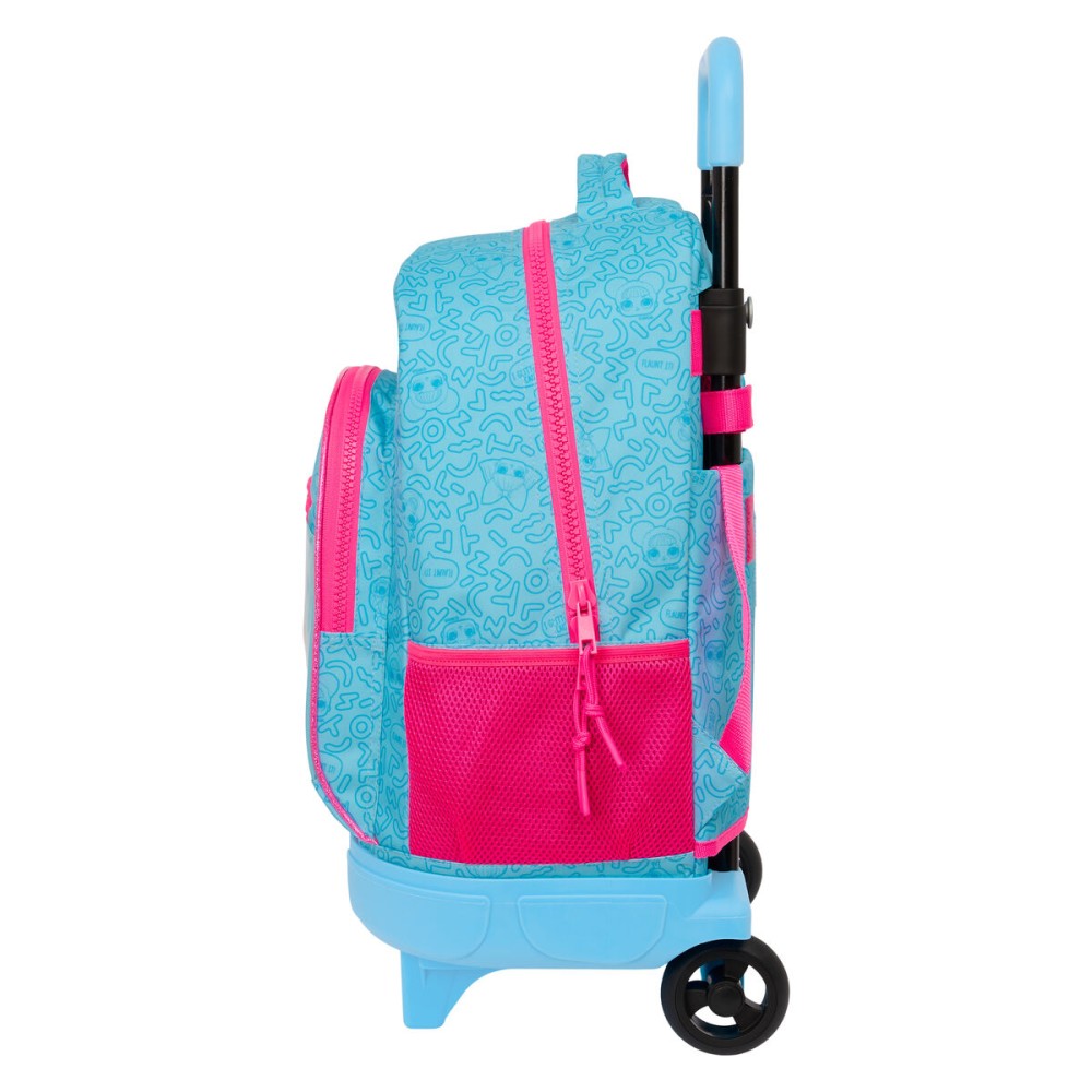Σχολική Τσάντα με Ρόδες LOL Surprise! Divas Μπλε 33 X 45 X 22 cm