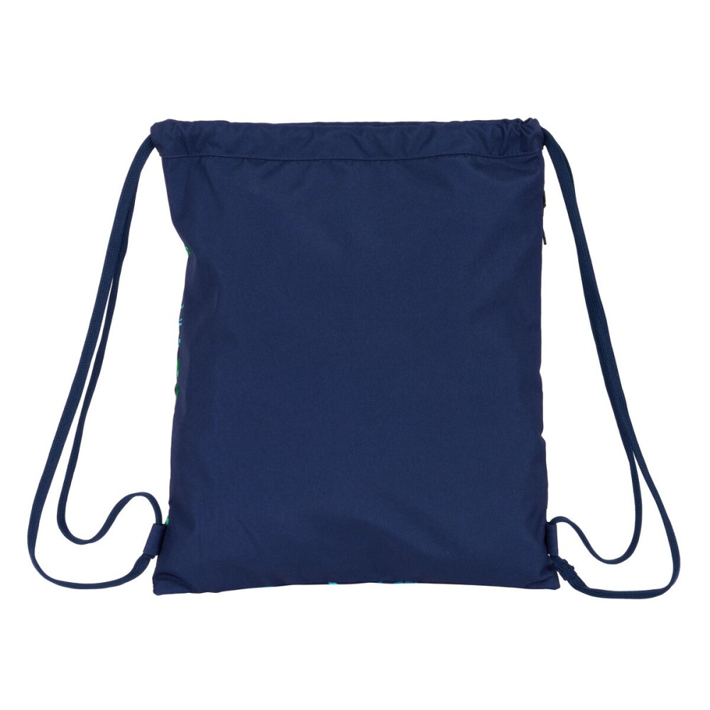 Σχολική Τσάντα με Σχοινιά El Niño Glassy Ναυτικό Μπλε 35 x 40 x 1 cm