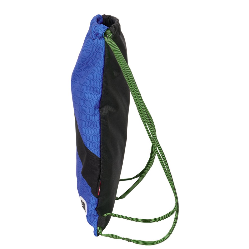 Σχολική Τσάντα με Σχοινιά Kelme Royal Μπλε Μαύρο 35 x 40 x 1 cm