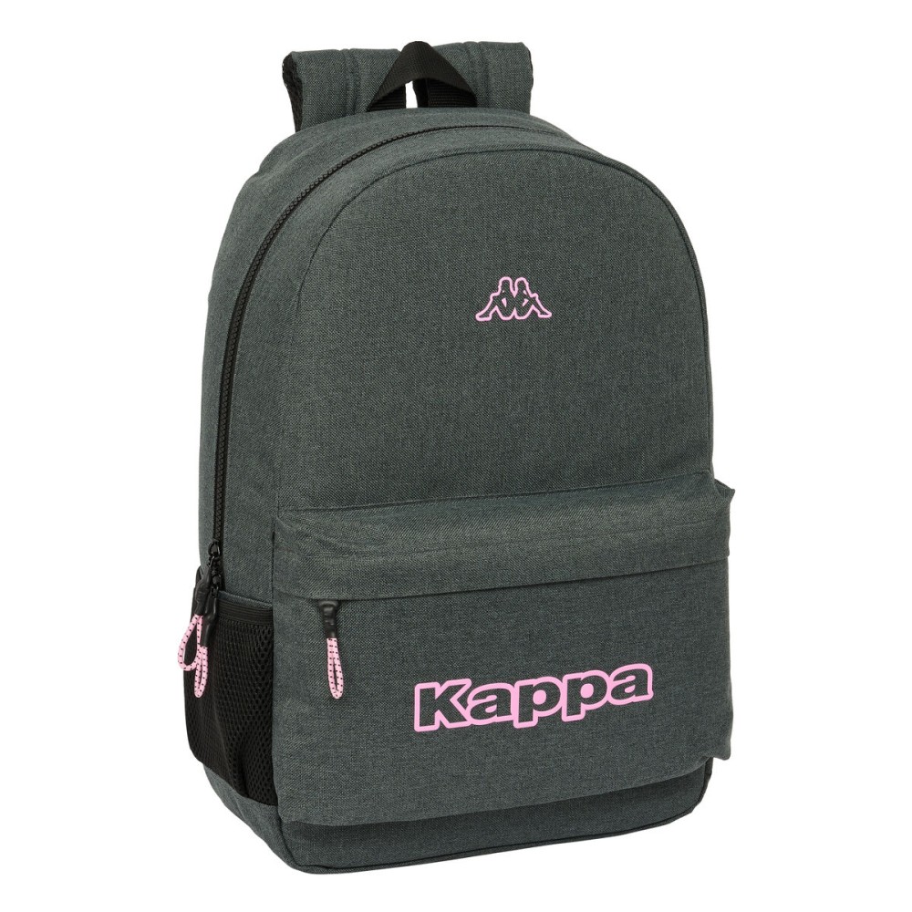 Σχολική Τσάντα Kappa Silver pink Γκρι 30 x 14 x 46 cm