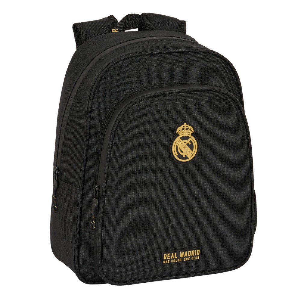 Σχολική Τσάντα Real Madrid C.F. Μαύρο 27 x 33 x 10 cm