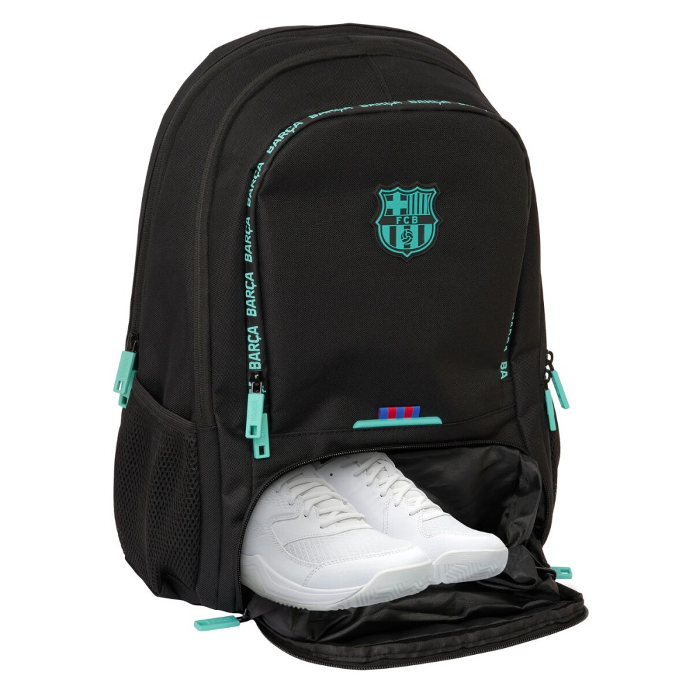 Padel Backpack F.C. Barcelona Μαύρο