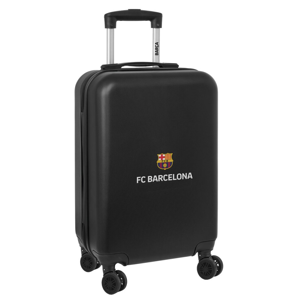 Βαλίτσα Καμπίνας Τρόλεϊ F.C. Barcelona Μαύρο 20'' 34,5 x 55 x 20 cm