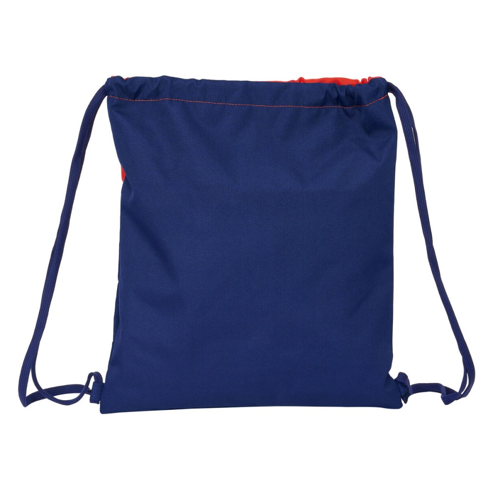Σχολική Τσάντα με Σχοινιά Atlético Madrid Μπλε Κόκκινο 35 x 40 x 1 cm