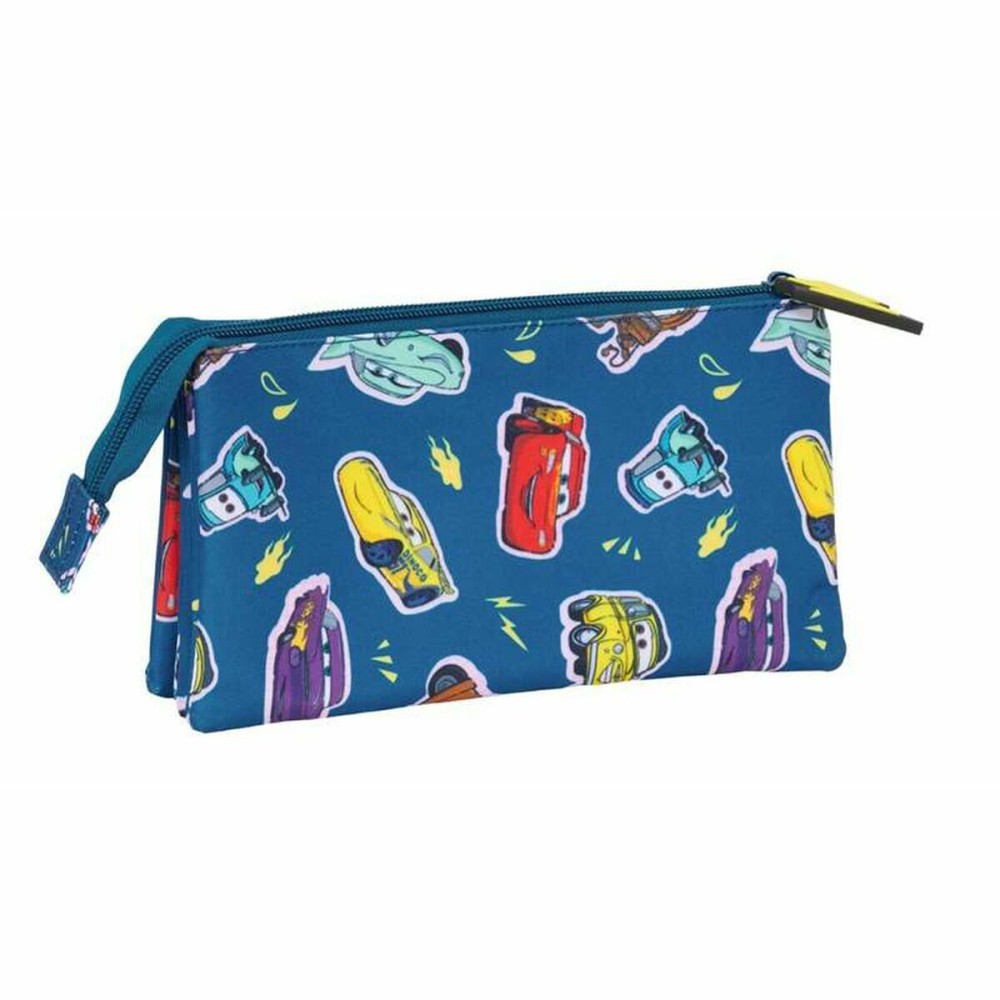 Κασετίνα Cars Racing Ναυτικό Μπλε 22 x 12 x 3 cm