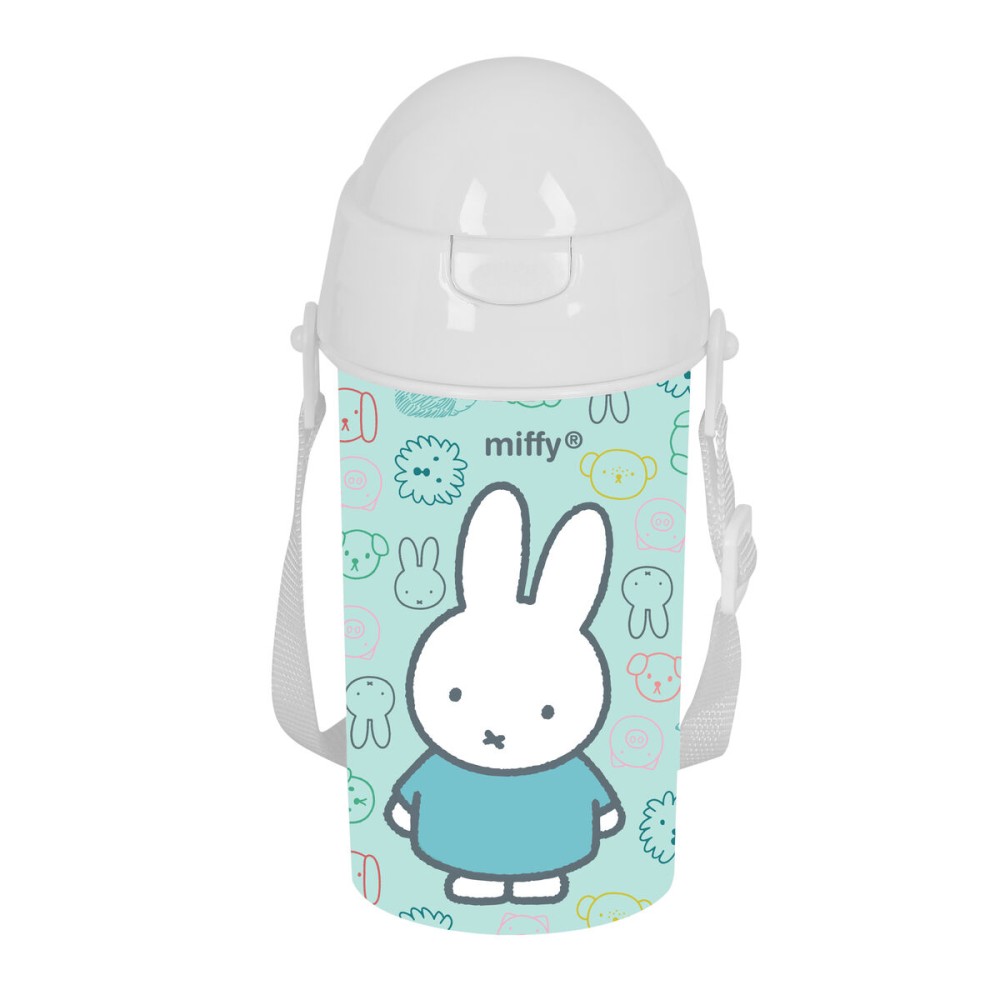 Μπουκάλι νερού Miffy Friends Μπλε PVC 500 ml