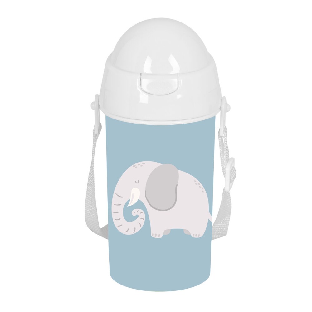 Μπουκάλι νερού Safta Elefante Μπλε PVC 500 ml