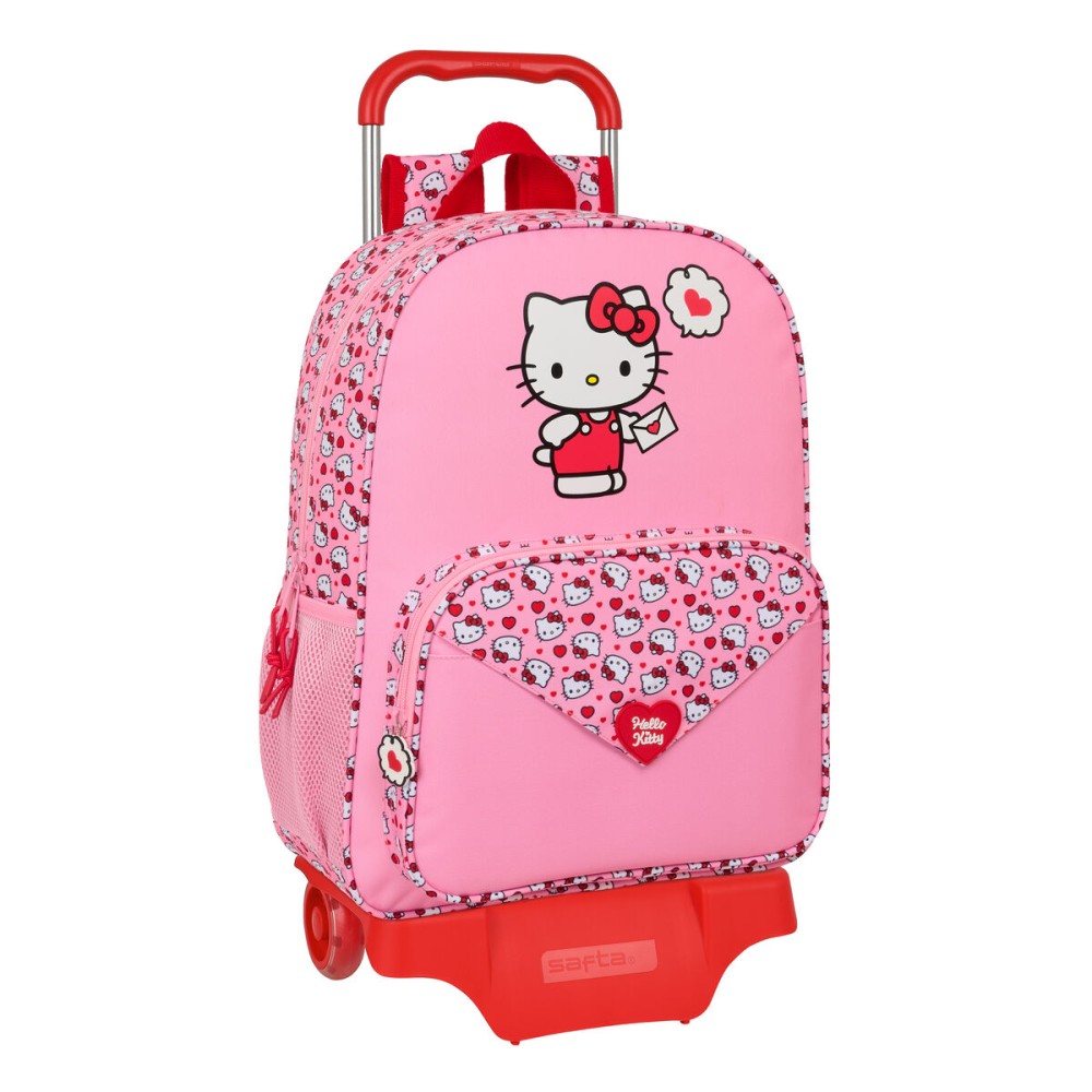 Σχολική Τσάντα Hello Kitty Ροζ 33 x 42 x 14 cm