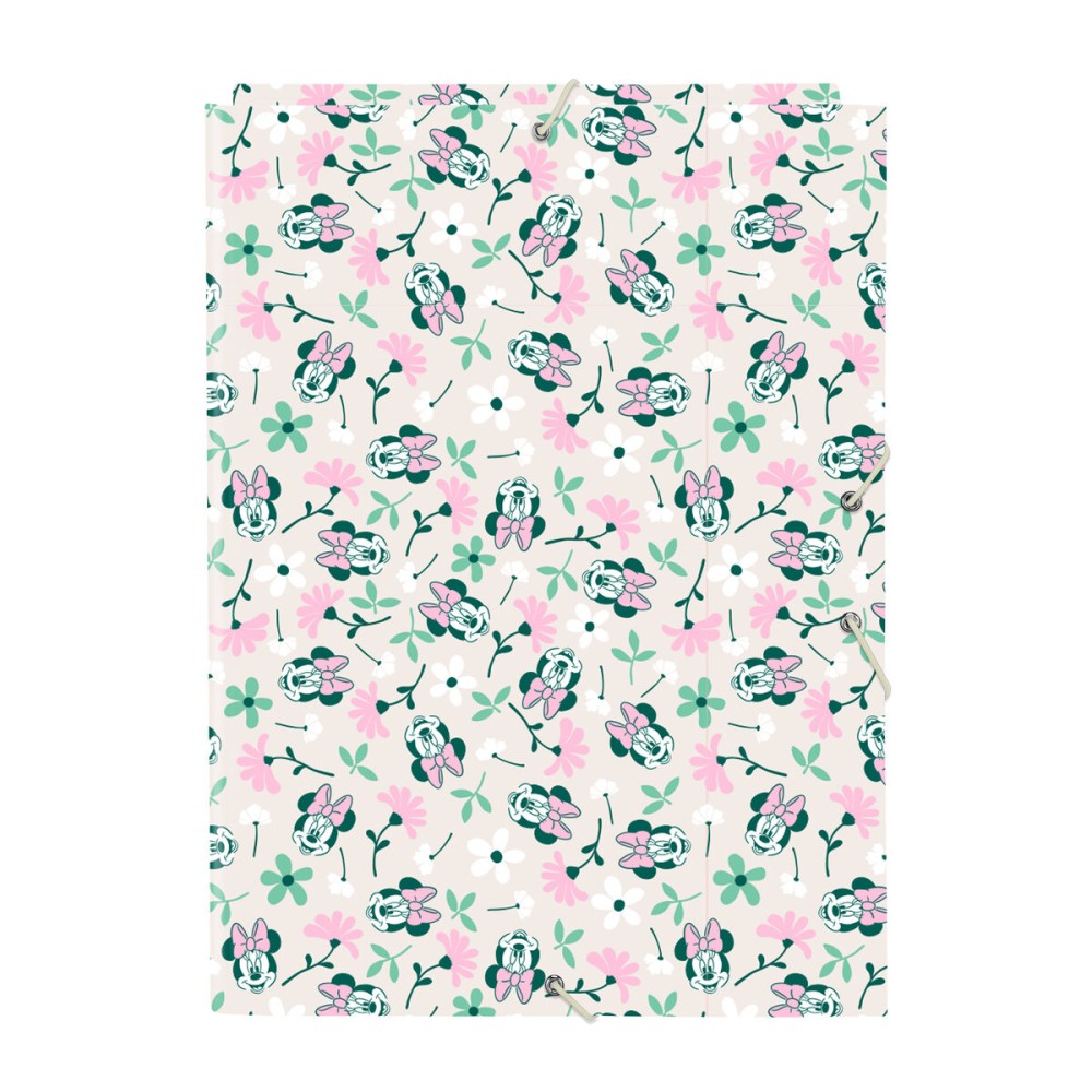 Φάκελος δακτυλίου Minnie Mouse Minty Ροζ A4 26 x 33.5 x 2.5 cm