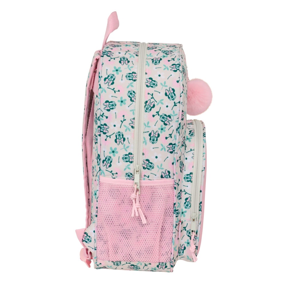 Σχολική Τσάντα Minnie Mouse Minty Ροζ 33 x 42 x 14 cm