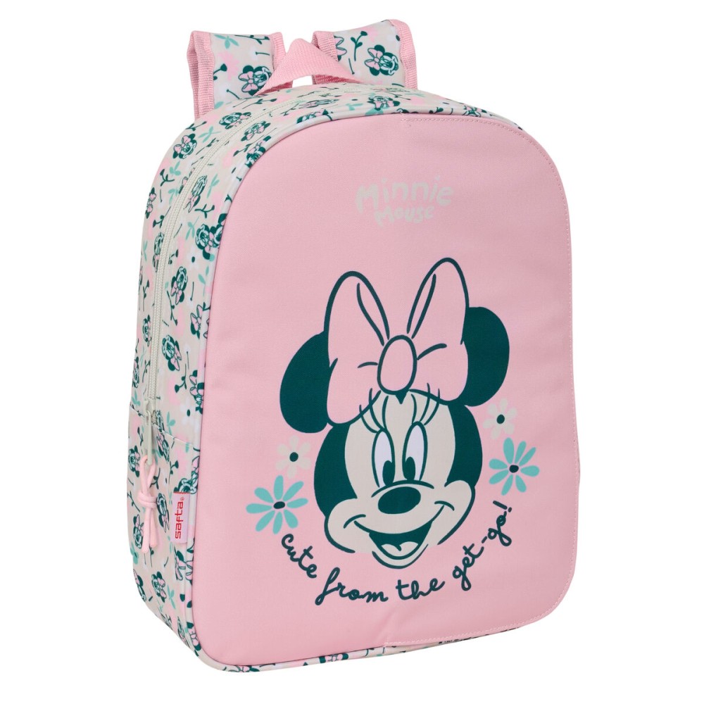 Σχολική Τσάντα Minnie Mouse Minty Ροζ 26 x 34 x 11 cm
