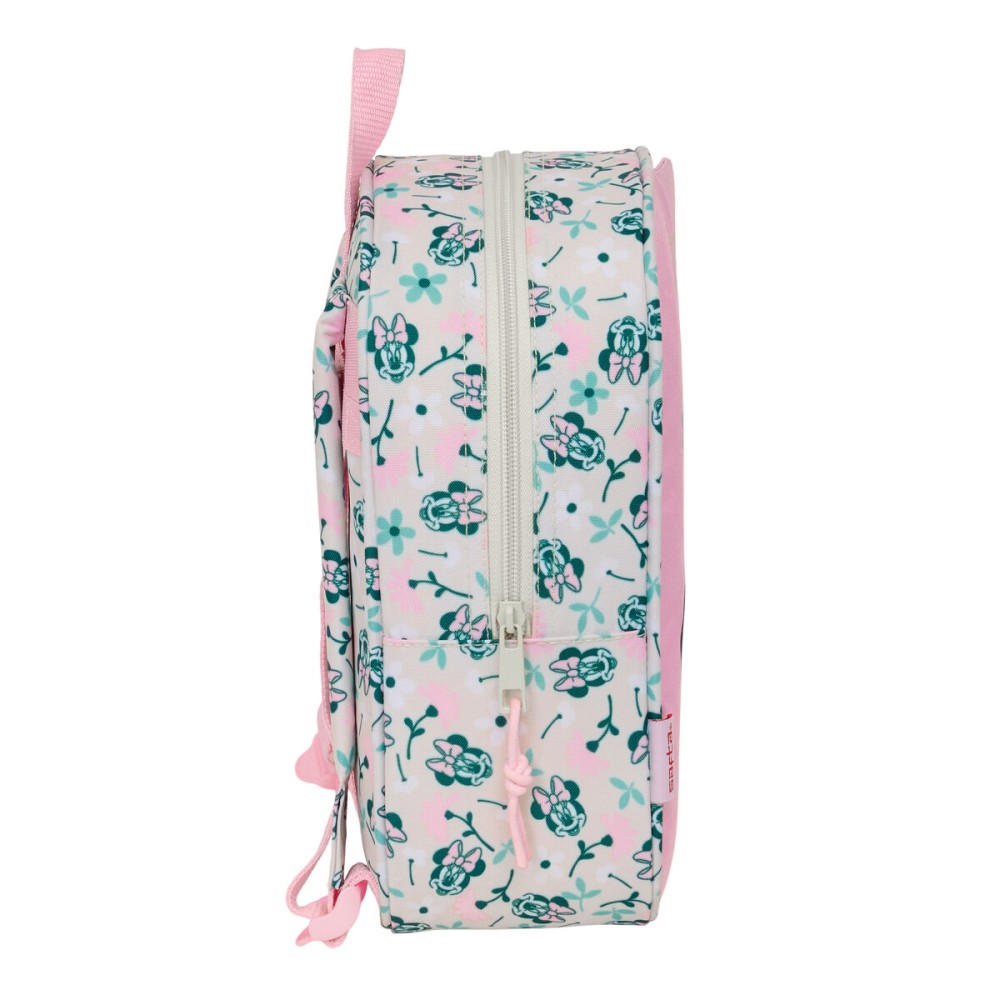 Σχολική Τσάντα Minnie Mouse Minty Ροζ 22 x 27 x 10 cm