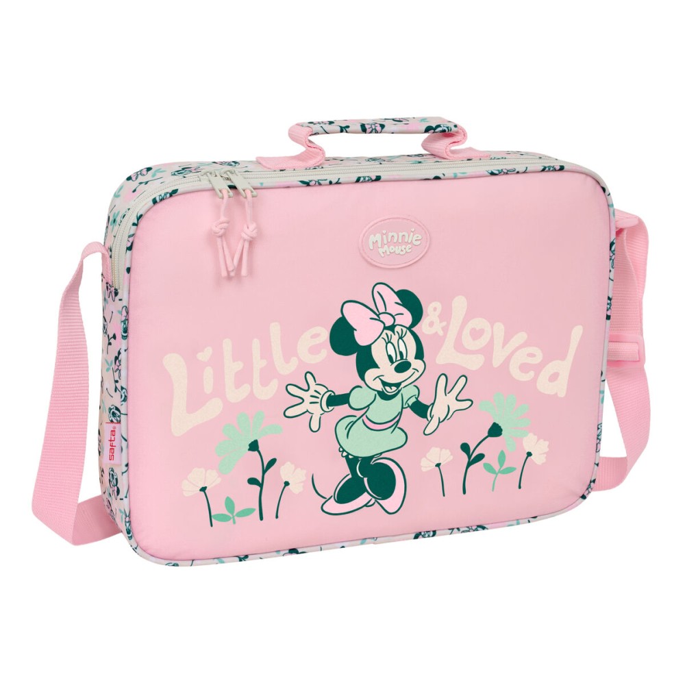 Σχολική Τσάντα Minnie Mouse Minty Ροζ 38 x 28 x 6 cm