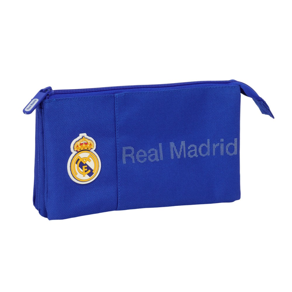 Κασετίνα Real Madrid C.F. Μπλε 22 x 12 x 3 cm