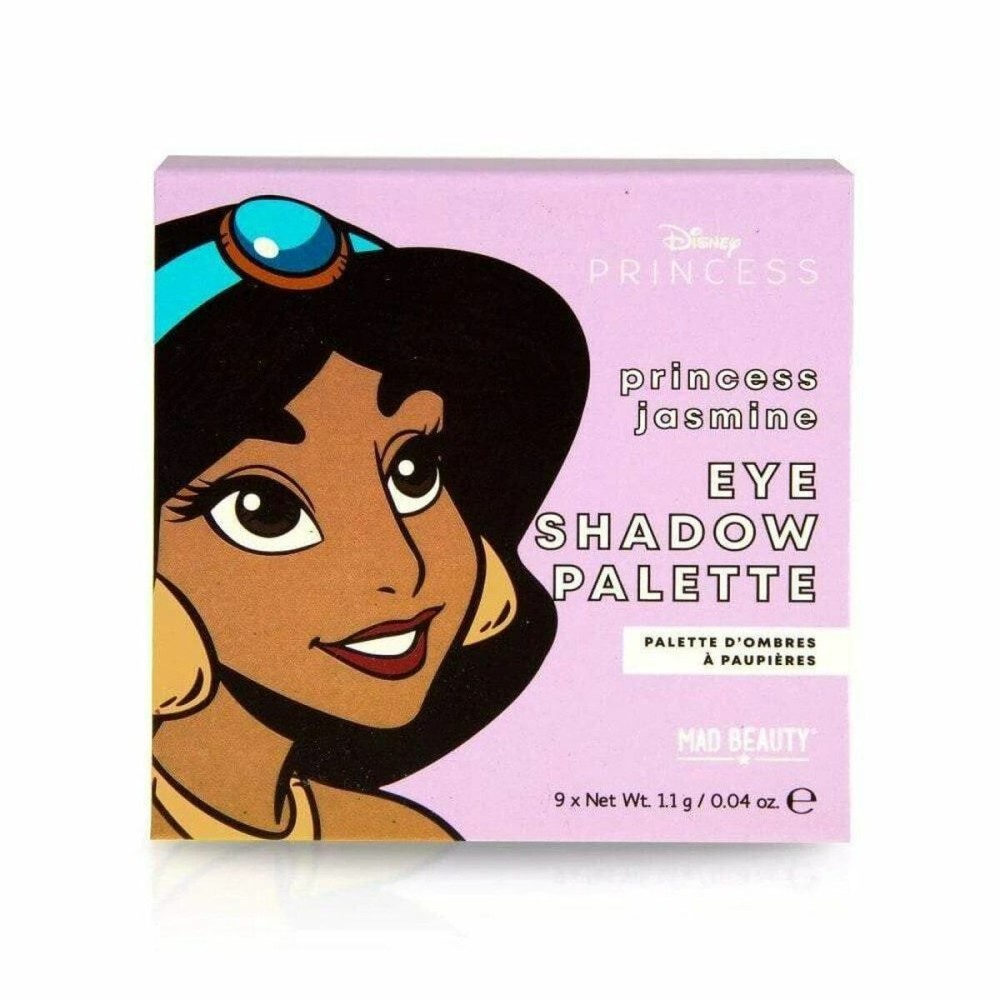 Παλέτα Σκιάς Mατιών Mad Beauty Disney Princess Jasmine Mini (9 x 1,1 g)