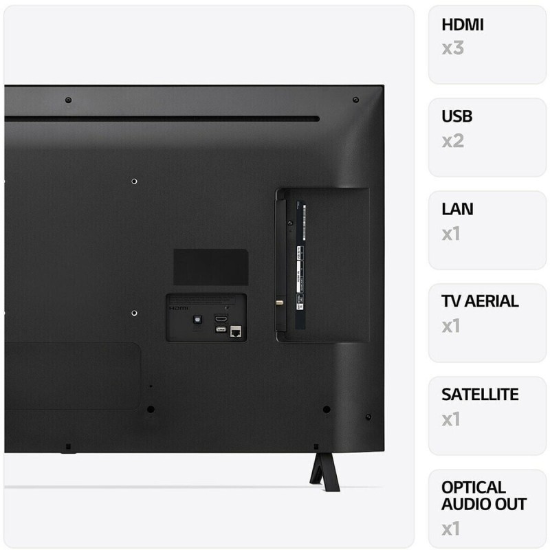 Smart TV LG 43UR78006LK.AEU 43" 4K Ultra HD LCD Direct-LED