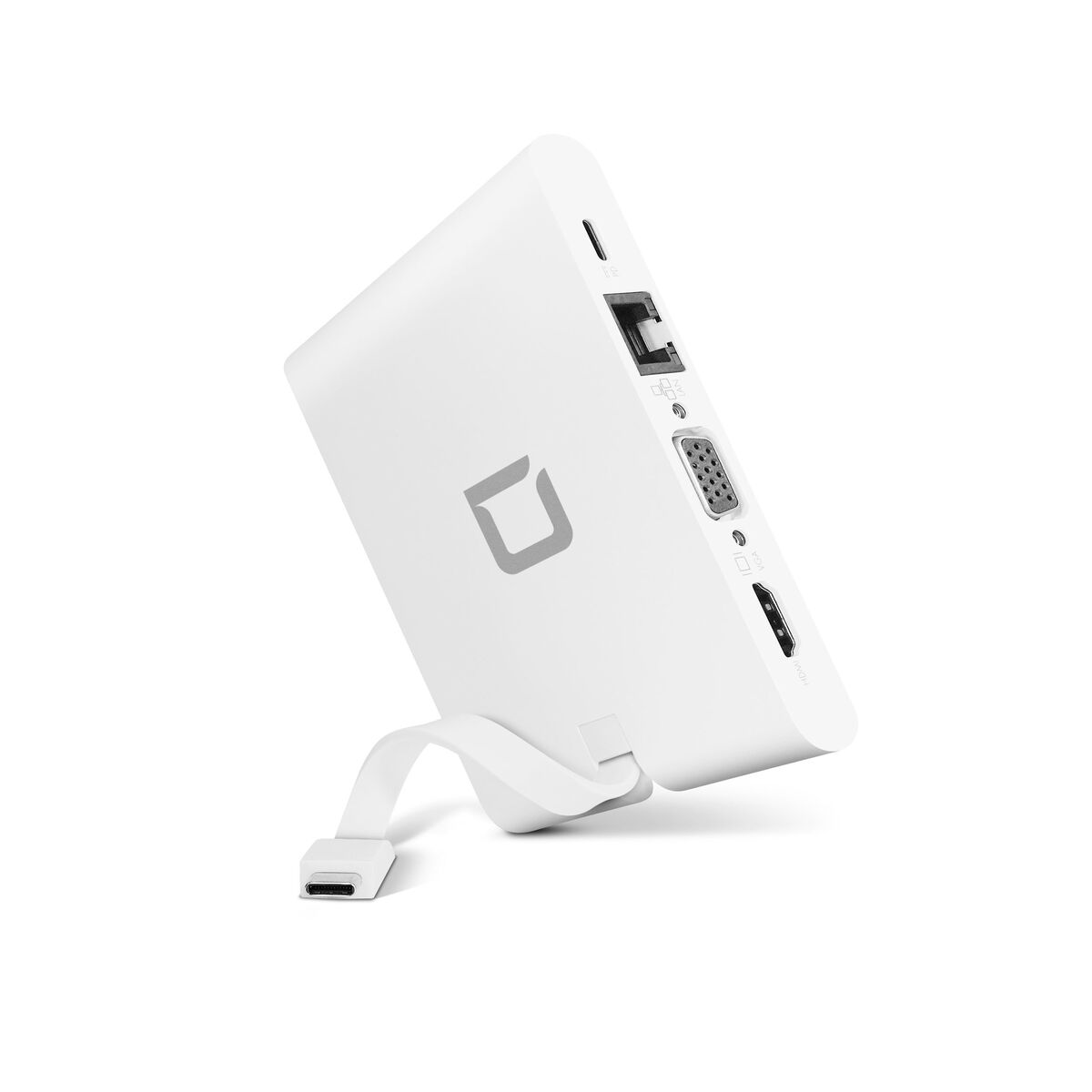USB Hub Dicota D31729 Λευκό