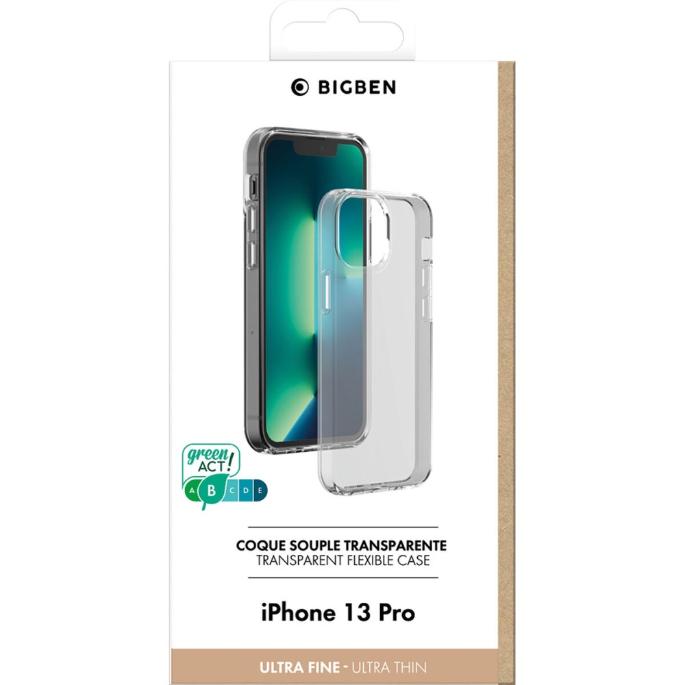 Κάλυμμα Κινητού BigBen Connected SILITRANSIP1361P Διαφανές Apple iPhone 13 Pro
