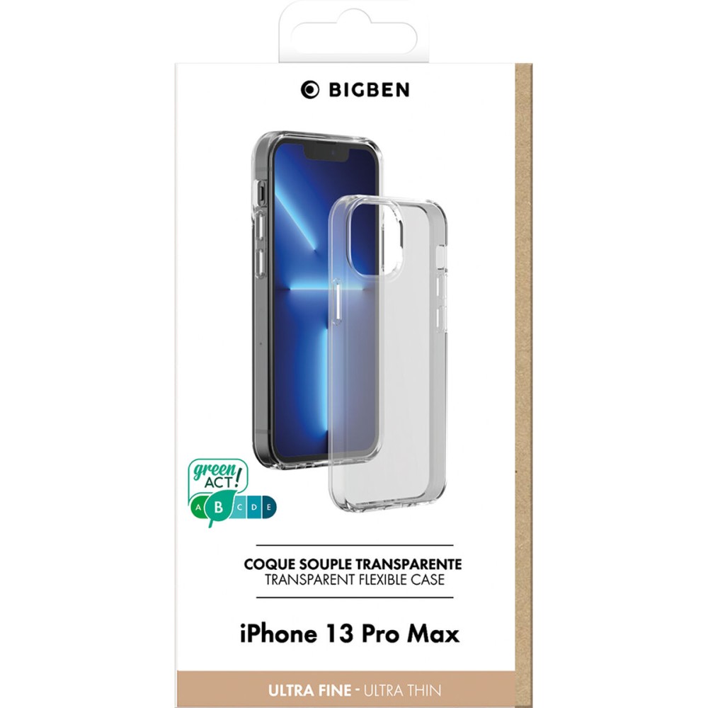 Κάλυμμα Κινητού BigBen Connected SILITRANSIP1367 Διαφανές Apple iPhone 13 Pro Max