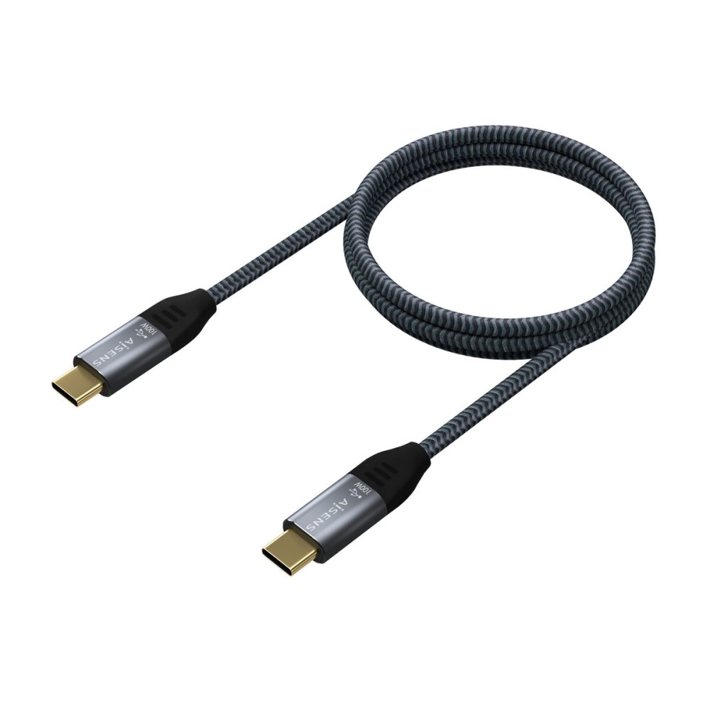 Καλώδιο USB-C Aisens A107-0629 Γκρι 2 m