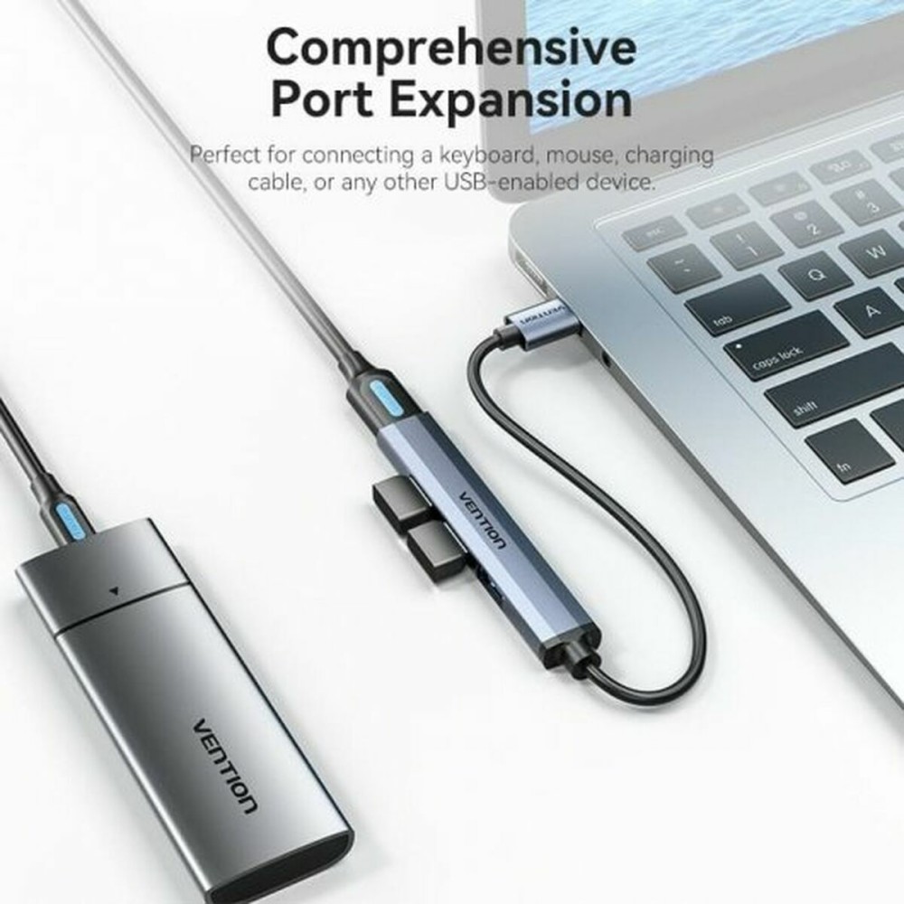USB Hub Vention CKOHB Γκρι