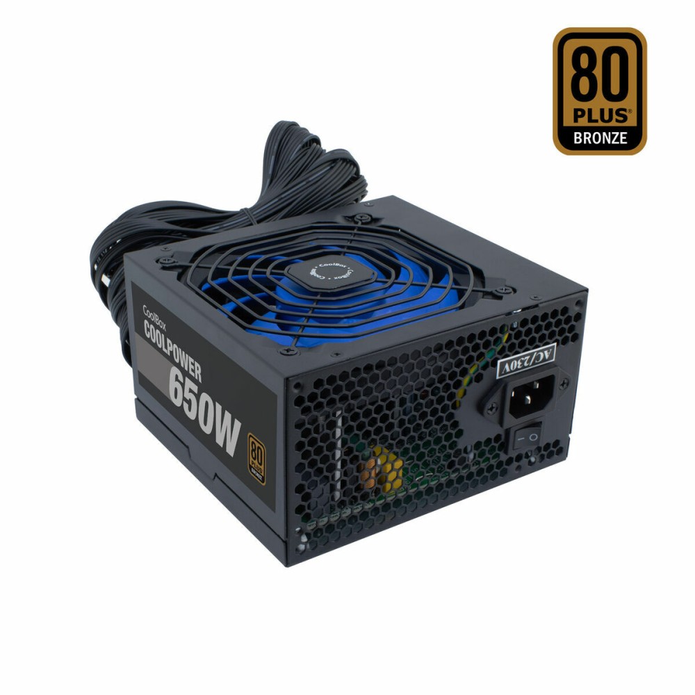 Τροφοδοσία Ρεύματος CoolBox COO-FACPO-650 ATX 650 W 80 Plus Bronze