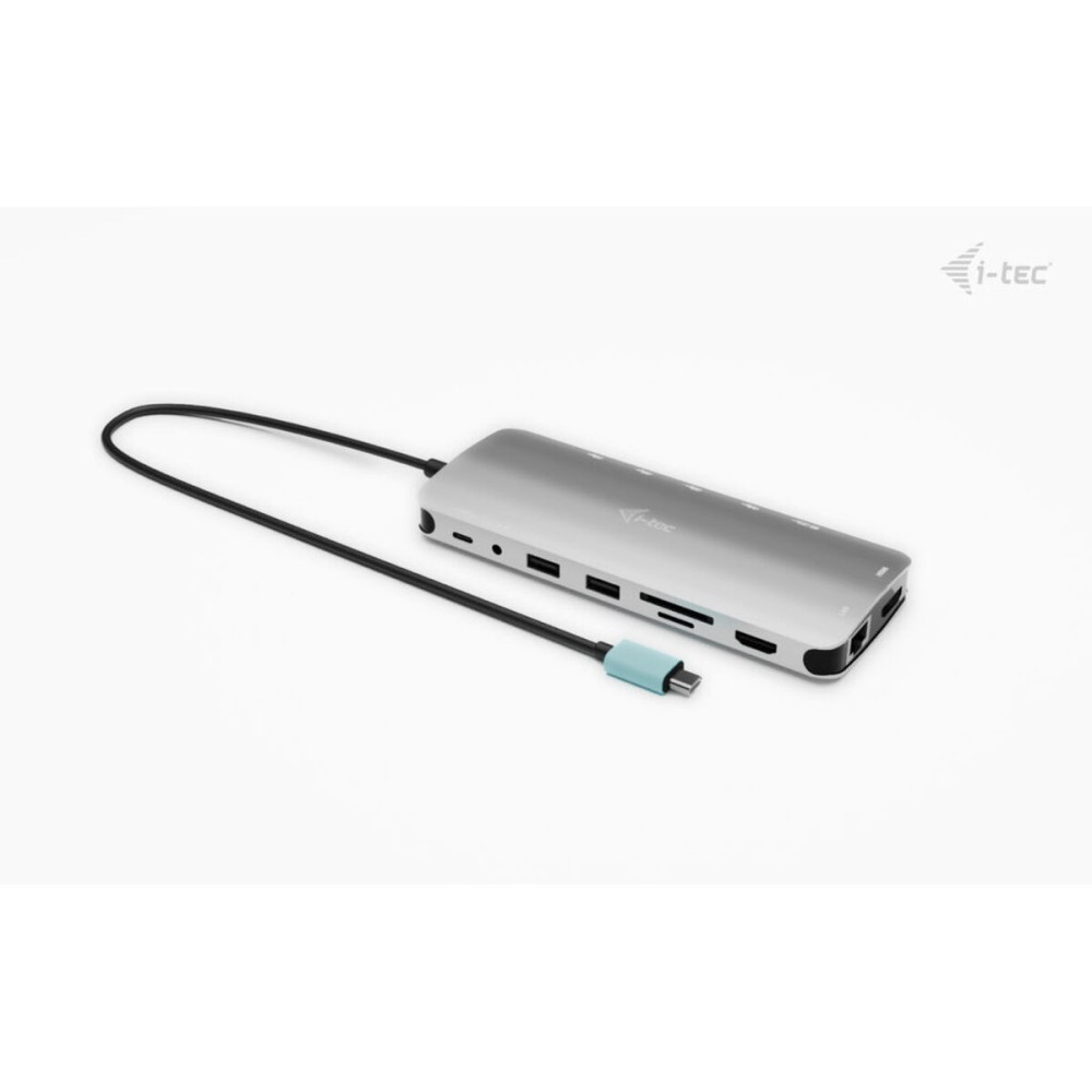 USB Hub i-Tec C31NANOTRIPLEDOCKPD Γκρι