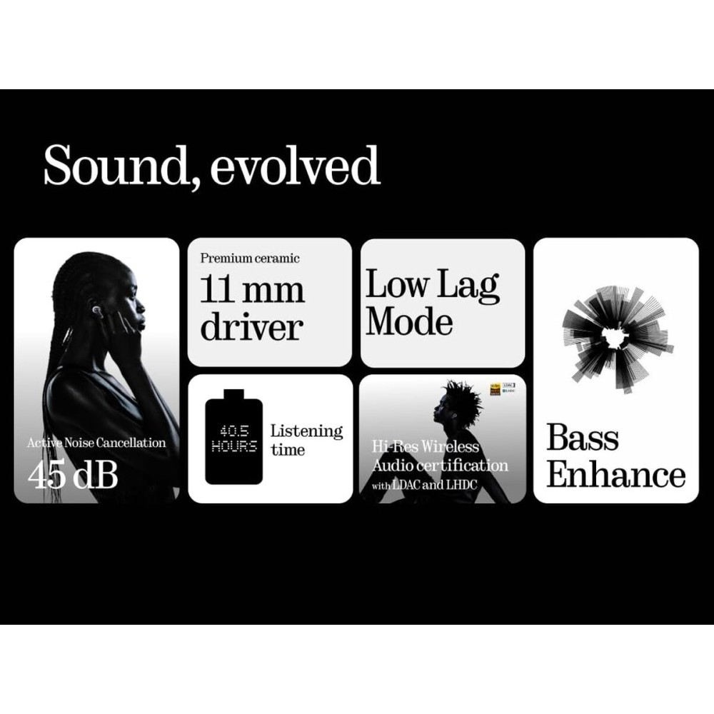 Ακουστικά με Μικρόφωνο Nothing A10600061 Μαύρο