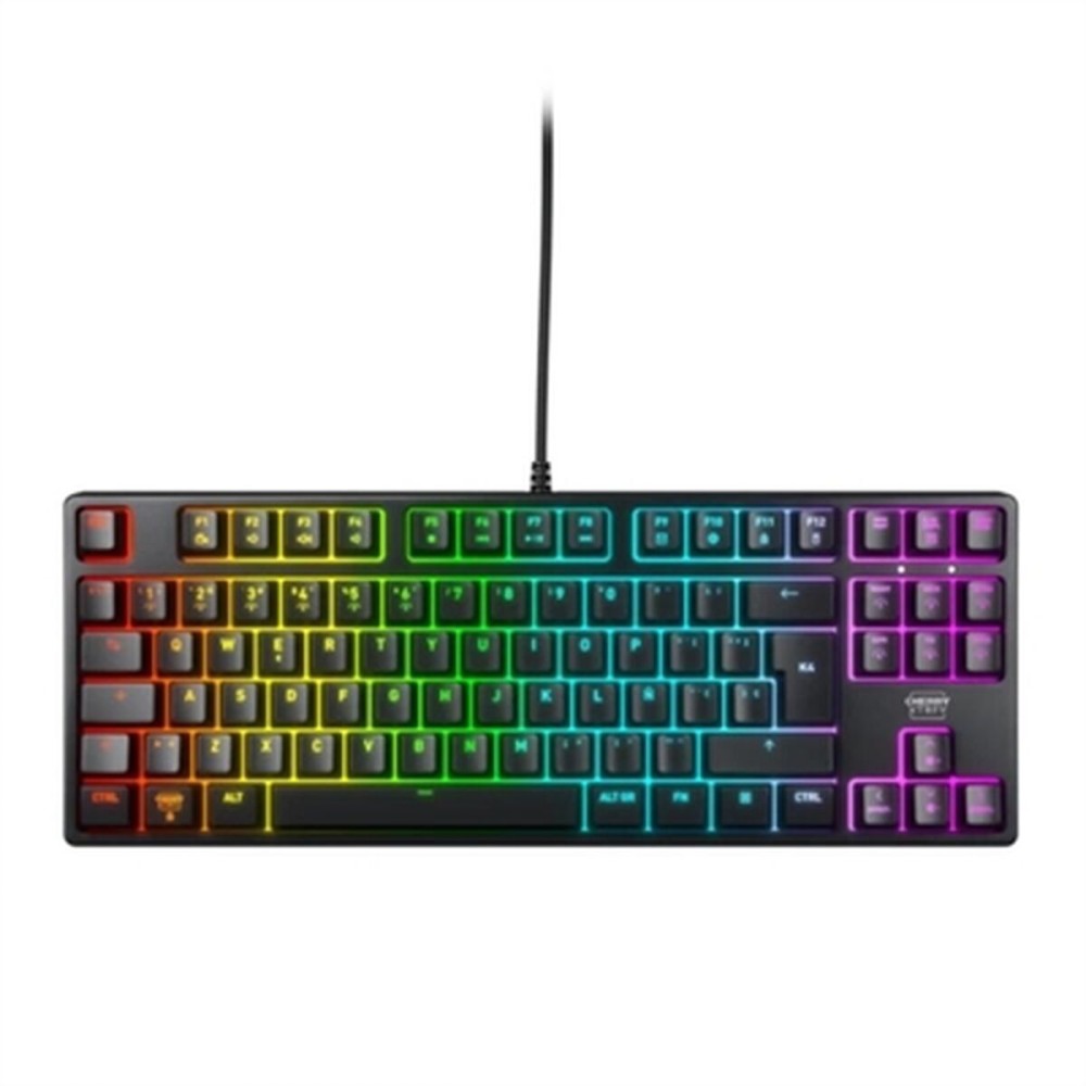 Πληκτρολόγιο Cherry CX-K4V2-RGB-TKL-R-ES Μαύρο Ισπανικά QWERTY