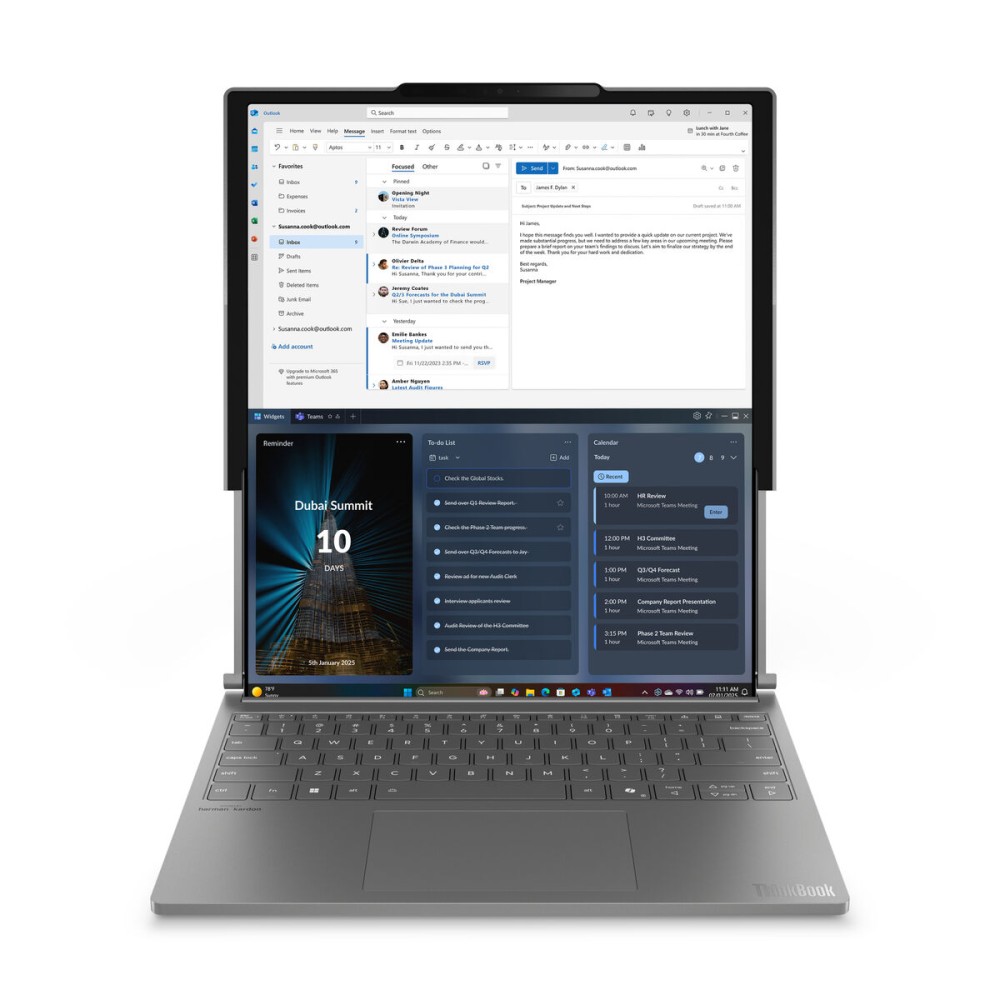 Laptop Lenovo 21TR0004SP 14" Intel Core Ultra 7 258V intel core ultra 7 32 GB RAM 1 TB SSD Ισπανικό Qwerty