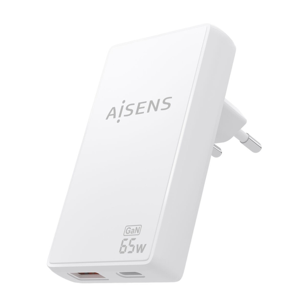 Powerbank Aisens ASCH-65W2P076-W Λευκό