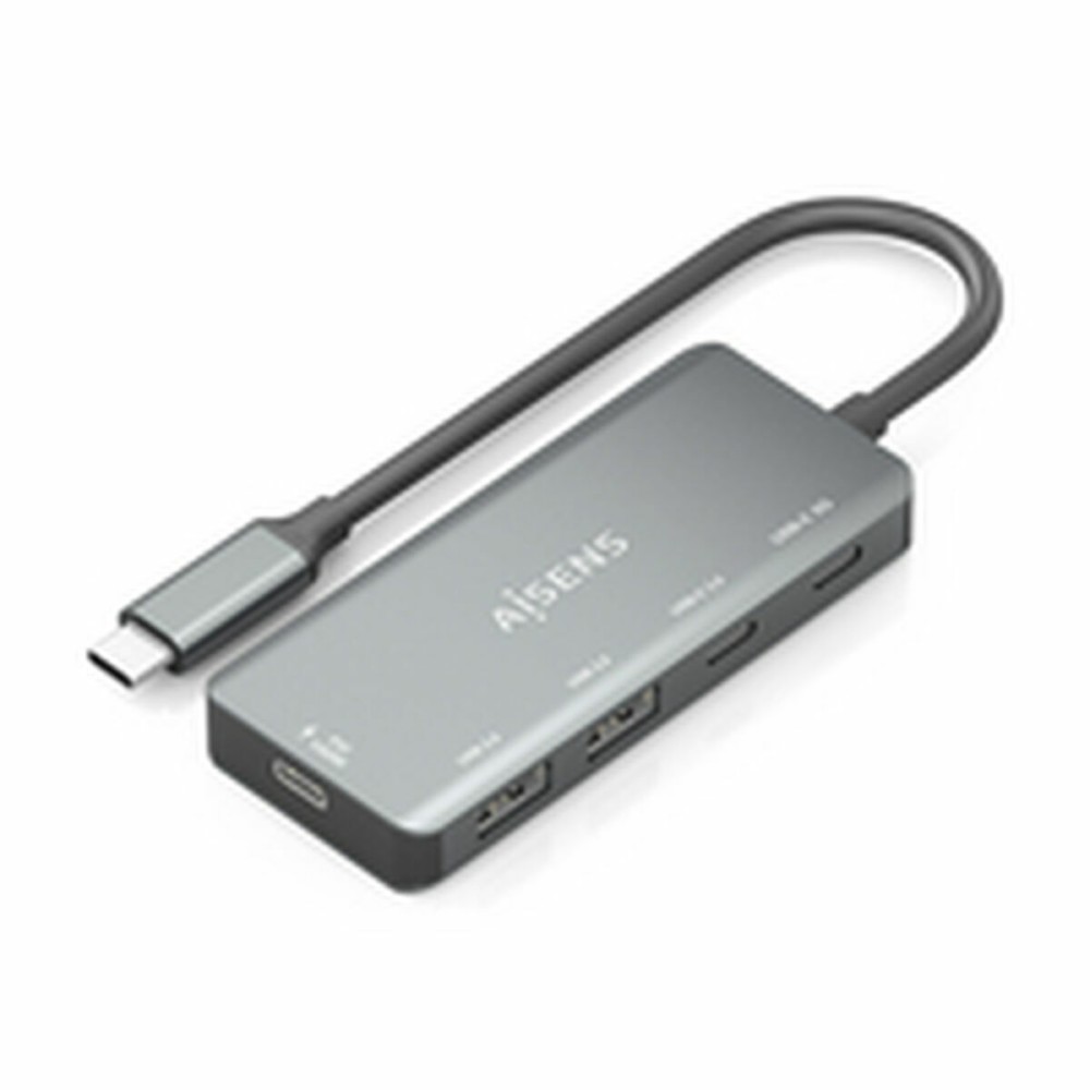 USB Hub Aisens A109-0946 Γκρι