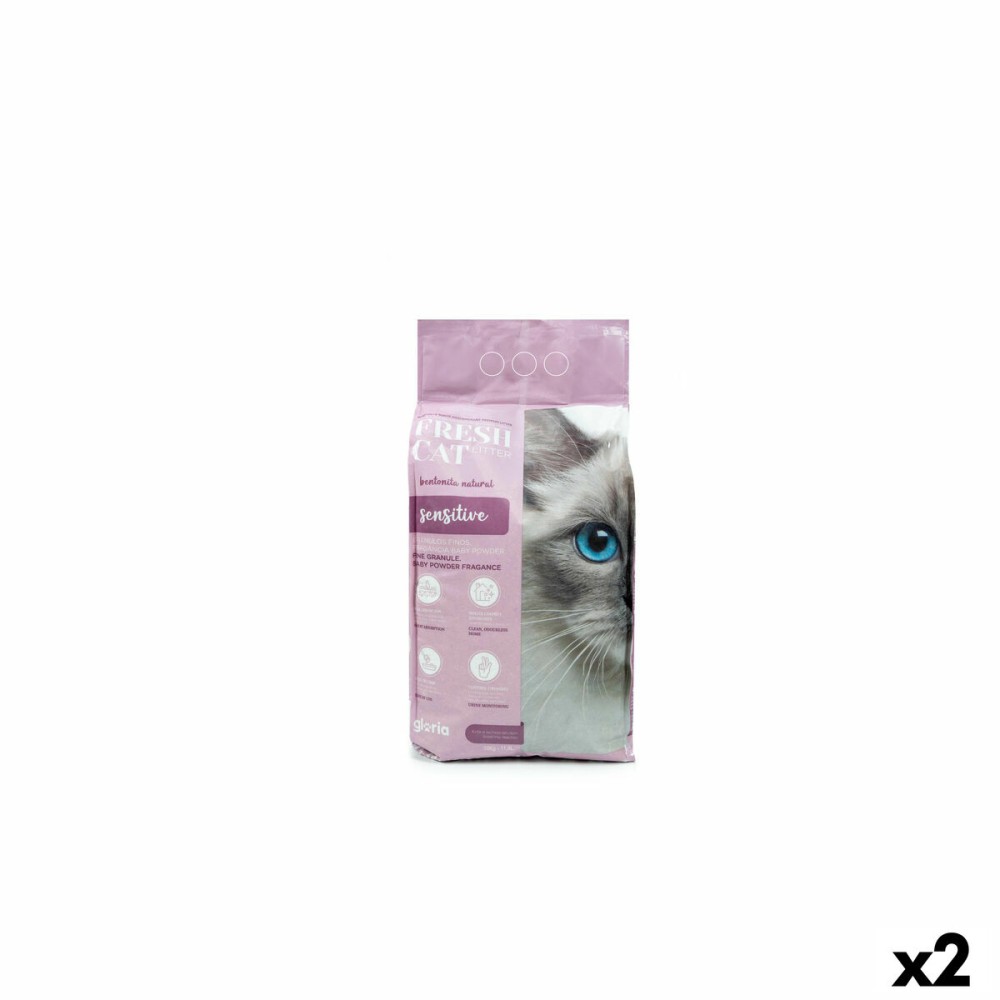 Αμμος για Γάτες Gloria Premium Sensitive 10 kg x2