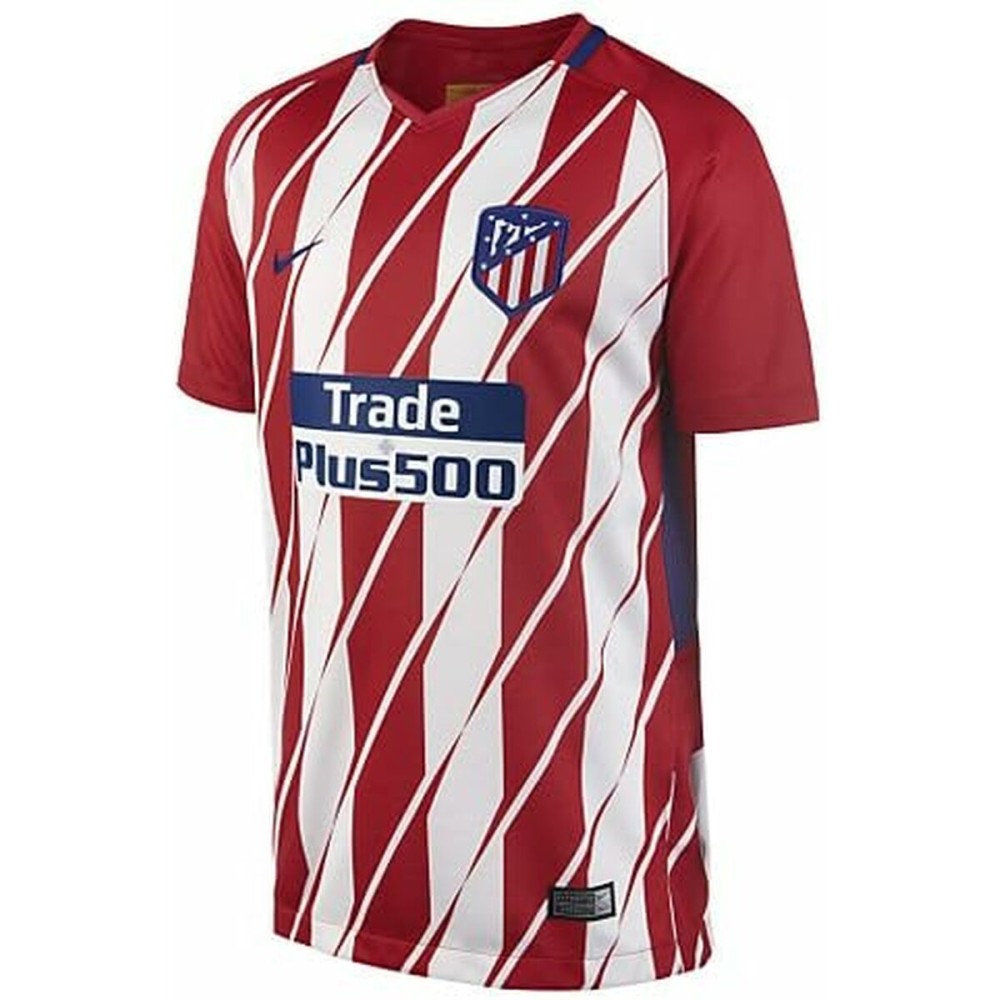 Κοντομάνικη Μπλούζα Ποδοσφαίρου για Παιδιά Nike Atlético de Madrid Local 17/19 Λευκό
