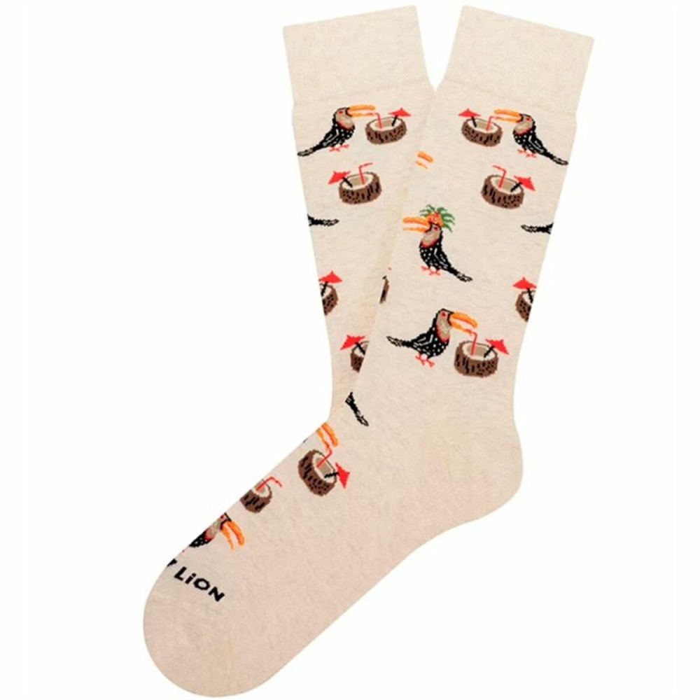 Κάλτσες Jimmy Lion Tropical Toucan Μπεζ 41-46