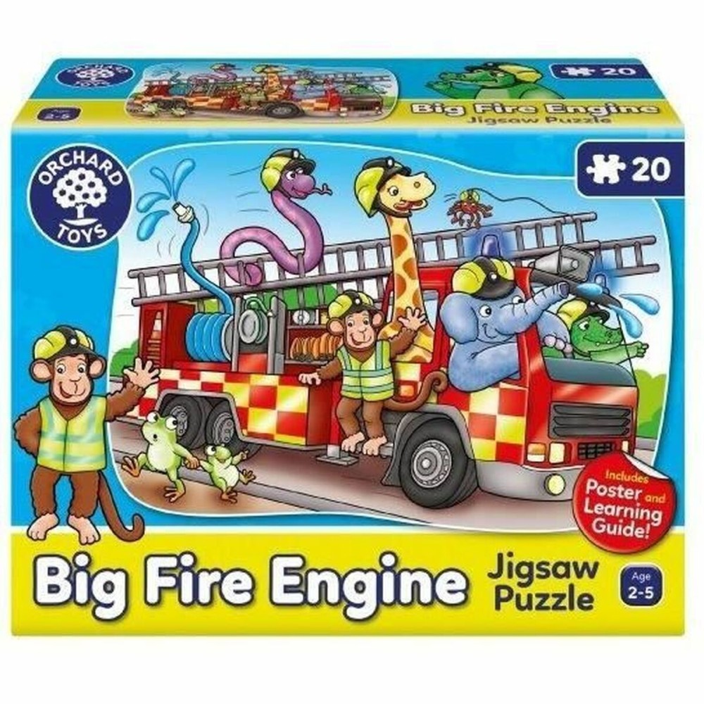 Παζλ Orchard Big fire Engine (FR)