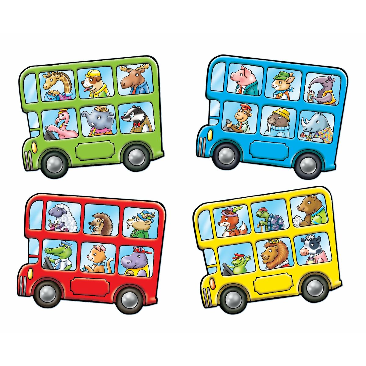 Εκπαιδευτικό παιχνίδι Orchard Little Bus Lotto (FR)