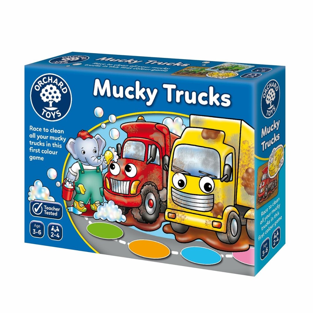 Εκπαιδευτικό παιχνίδι Orchard Mucky Trucks (FR)