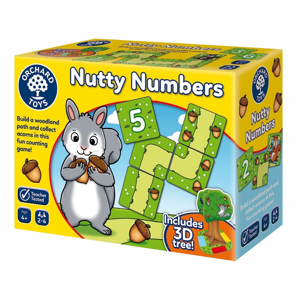 Εκπαιδευτικό παιχνίδι Orchard Nutty Numbers (FR)