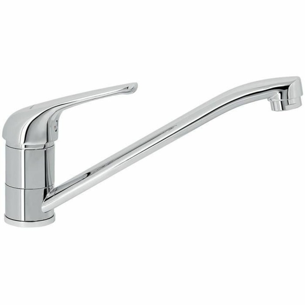 Kitchen Tap Rousseau SUN NF Γκρι Ασημί