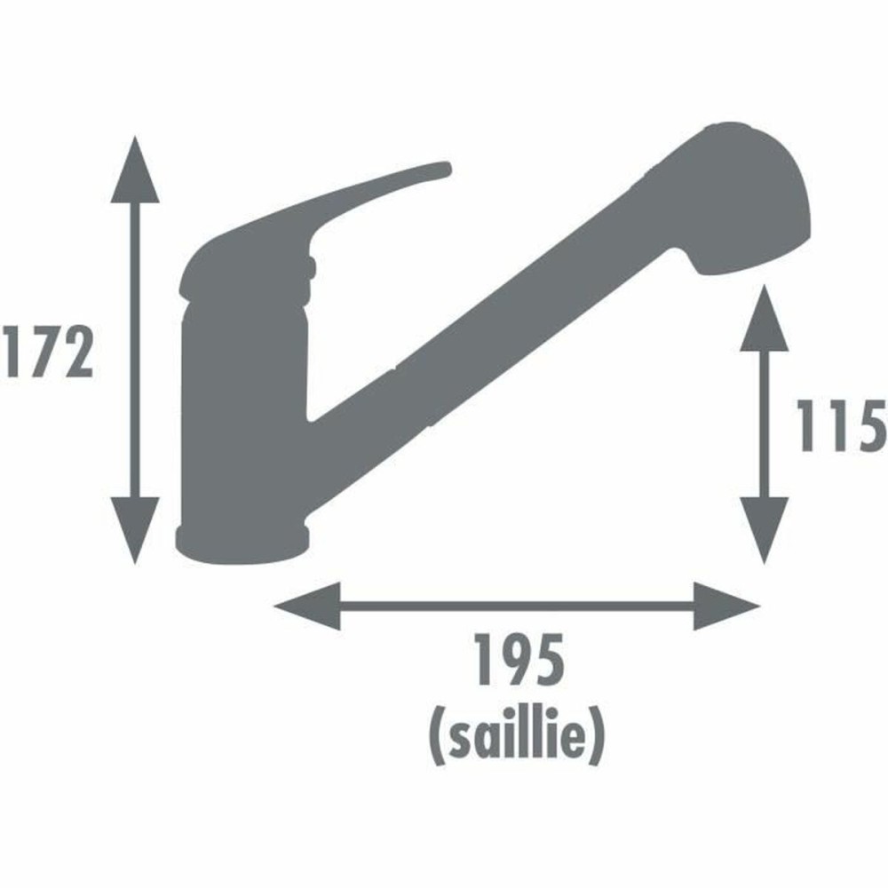 Kitchen Tap Rousseau BAGO Μέταλλο
