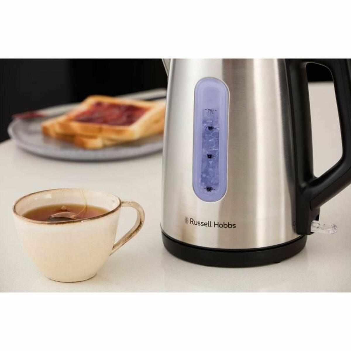 Βραστήρας Russell Hobbs Μαύρο Ανοξείδωτο ατσάλι 2400 W 1,7 L