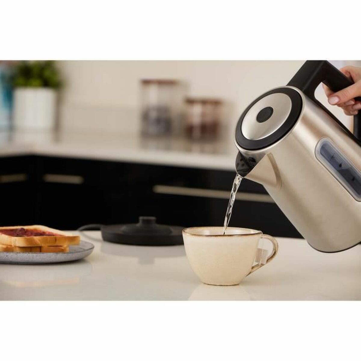 Βραστήρας Russell Hobbs Μαύρο Ανοξείδωτο ατσάλι 2400 W 1,7 L