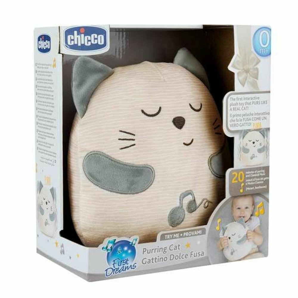 Αρκουδάκι με Ήχο Chicco Γάτα Λευκό