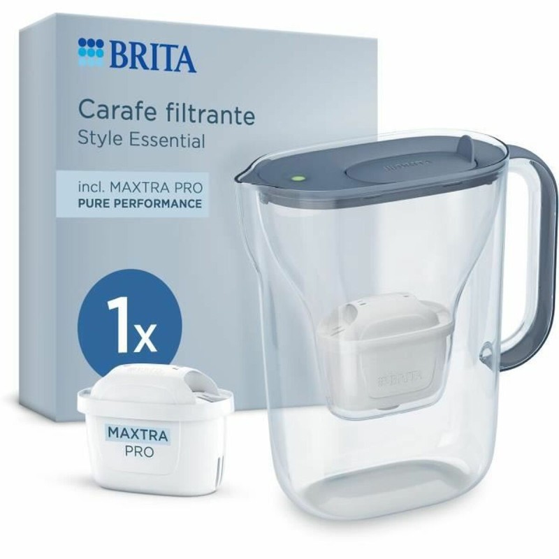 Κανάτα Φίλτρου Brita Style Essential Γκρι Διαφανές 2,4 L