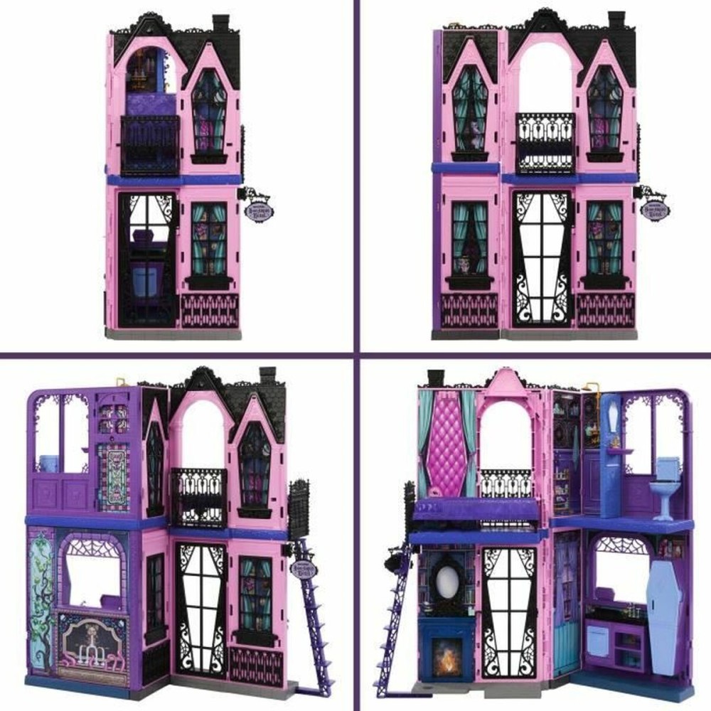 Κουκλόσπιτο Monster High 27 Τεμάχια 4 Τεμάχια