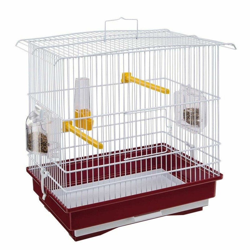 Bird Cage Ferplast Giusy Κόκκινο Λευκό